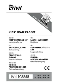 Notice CRIVIT IAN 346370 Protections de sport