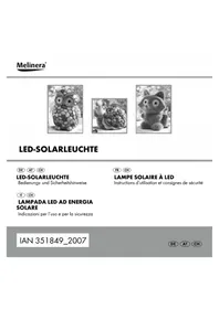 Notice MELINERA HG04484 Lampada solare
