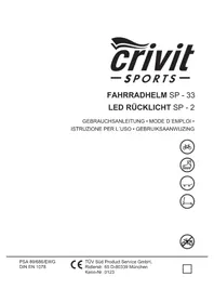Notice CRIVIT IAN 64300 Fietshelm