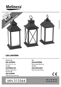 Notice MELINERA IAN 313564 Lampe d'extérieur