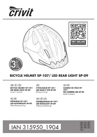 Notice CRIVIT SP107 Cykelhjelm