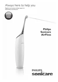 Notice PHILIPS SONICARE AIRFLOSS HX8230 Escova interdental