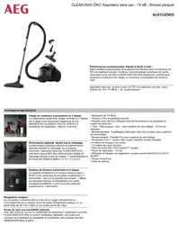 AEG AL61C2ÖKO - Aspirateur sans fil