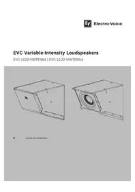 Notice ELECTRO-VOICE EVC1122VIEN54 Haut-parleur