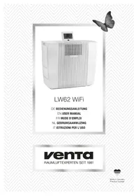 Notice Venta LW62 WIFI Luftreiniger