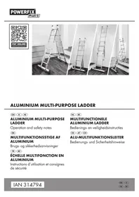 Notice POWERFIX HG02335 Ladder