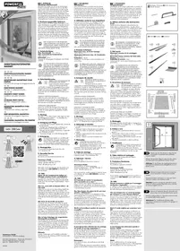 Notice POWERFIX HG04798A Insecticide magnétique pour fenêtre