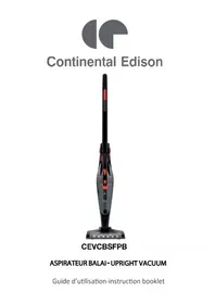 CONTINENTAL EDISON CEVCBSFPB - Aspirateur