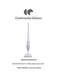 CONTINENTAL EDISON CEVCCLW - Aspirateur