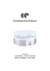 CONTINENTAL EDISON CEYA002 - Yogurt maker