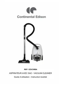 CONTINENTAL EDISON CEVCWBA - Aspirateur