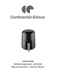 CONTINENTAL EDISON CEFRSH1350B - Friteuse