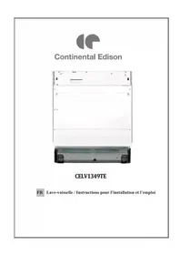 CONTINENTAL EDISON CELV1349TE - Lave-vaisselle
