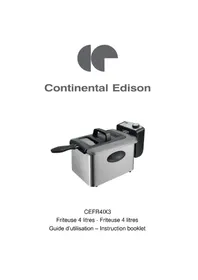 CONTINENTAL EDISON CEFR4IX3 - Deep fryer