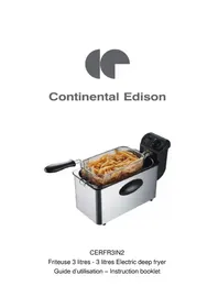 CONTINENTAL EDISON CERFR3IN2 - Deep fryer