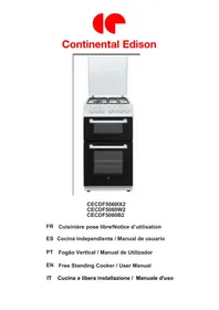 CONTINENTAL EDISON CECDF5060W2 - Forno elétrico