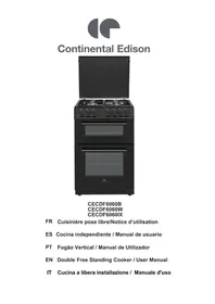 CONTINENTAL EDISON CECDF6060W - Forno elettrico