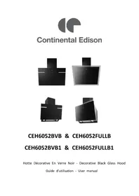 CONTINENTAL EDISON CEH6052FULLB1 - Hotte