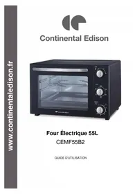 CONTINENTAL EDISON CEMF55B2 - Electric oven