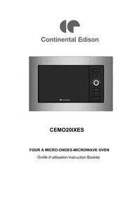 Notice CONTINENTAL EDISON CEMO20IXES Microwaves