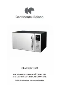 CONTINENTAL EDISON CEMO25SG13J2 - Micro-ondes
