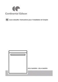 CONTINENTAL EDISON CELV13453PS1 - Lave-vaisselle