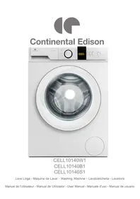 CONTINENTAL EDISON CELL10140S1 - Machine à laver