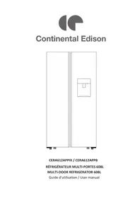 CONTINENTAL EDISON CERA612APPB - Réfrigérateur