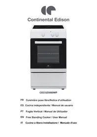 CONTINENTAL EDISON CECI3Z5060WP - Forno elettrico