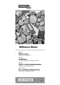 Notice POWERFIX 1097911401 Humidimètre