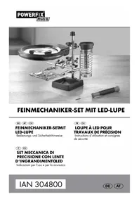 Notice POWERFIX HG09204 Loupe grossissante