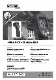 Notice POWERFIX HG00304 Thermomètre infrarouge