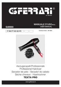 Notice G3 Ferrari TEXTAPRO G30003 Sèche cheveux