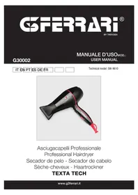 Notice G3 Ferrari TEXTATECH G30002 Sèche cheveux
