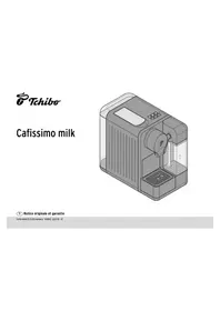 Notice Tchibo CAFISSIMO MILK Machine à café