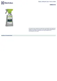 ELECTROLUX E6MCS102 - La solution de nettoyage