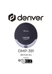 Notice DENVER DMP391 Lecteur/enregistreur de cd