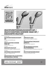 Notice MIOMARE HG00383A Douchette