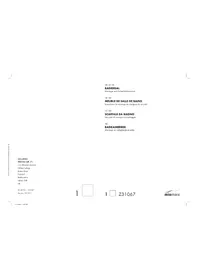 Notice MIOMARE Z31067 Meuble de salle de bains