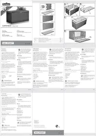 Notice FLORABEST IAN 295697 Boîte de rangement