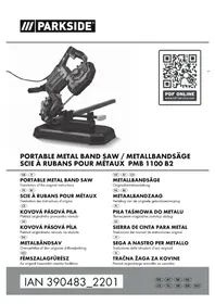 Notice PARKSIDE PMB 1100 B2 Scie électrique