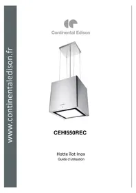 Notice CONTINENTAL EDISON CEHI550REC Hotte