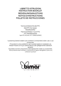 Notice Bimar HP116 Calefacción