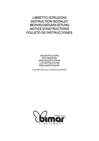 Notice Bimar DEU322 Déshumidificateur