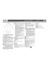 Notice OLYMPIA FW 223 Lutte antiparasitaire