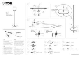 Notice CANTON LS 3 Support des enceintes