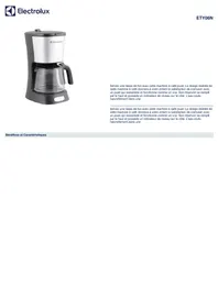 ELECTROLUX ETY06N - Cafetière