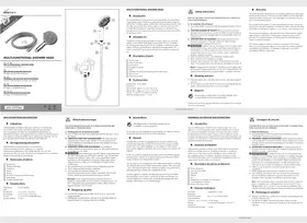 Notice MIOMARE HG00144A Douchette de douche