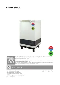Notice VESTFROST VLS 174A AC 冰箱