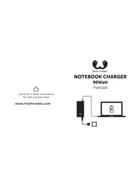 Notice FRESH N REBEL NOTEBOOK CHARGER 90W Chargeur téléphone portable